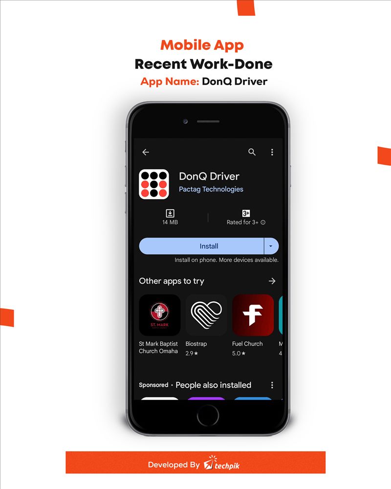 Donqit Driver app