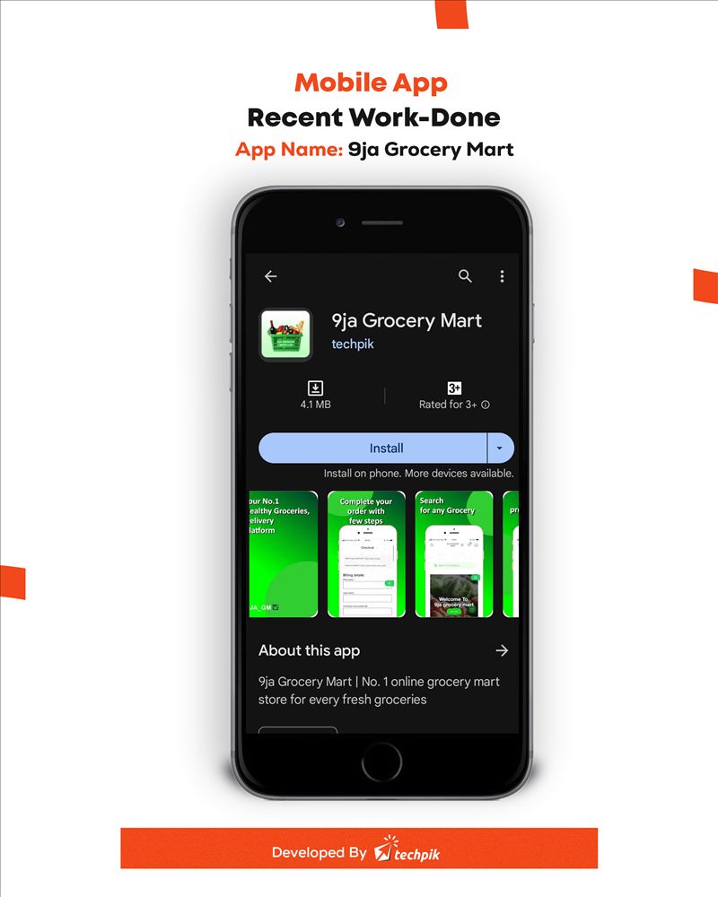 Mobile app project