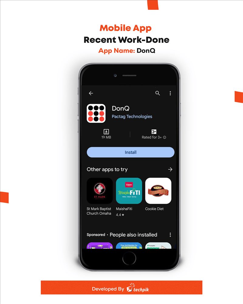 Donqit Customer app