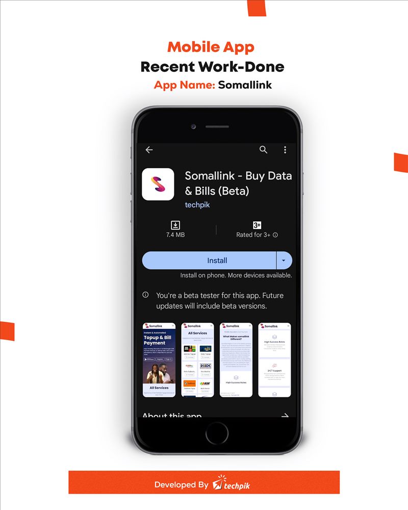 Somallink mobile app